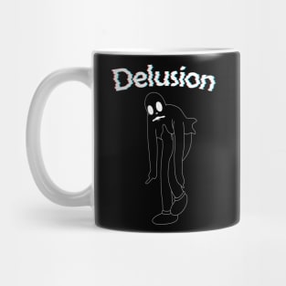 Delusion ghost black Mug